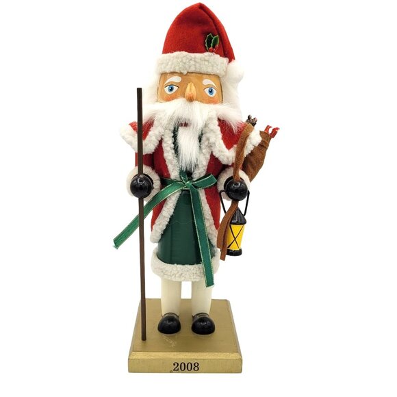 Nutcracker Santa Clause 2008 Limited Edition 14'' Wood 3685/15312 Christmas - Picture 8 of 9